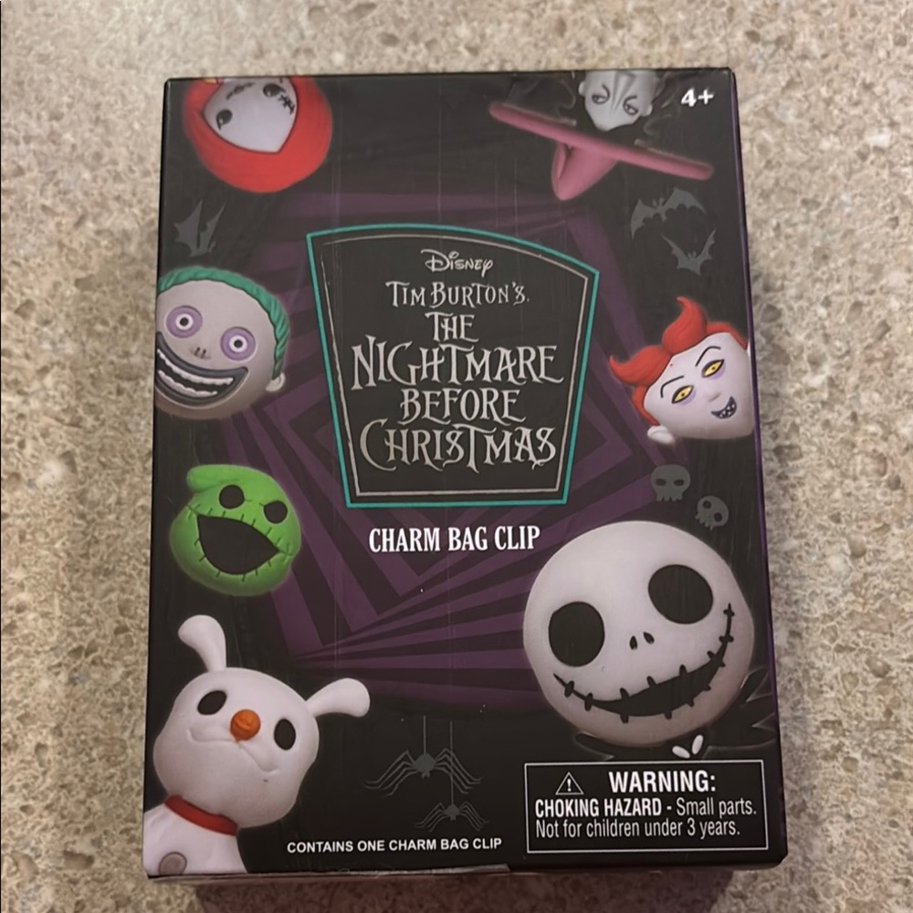The Nightmare Before Christmas Charm Bag Clip